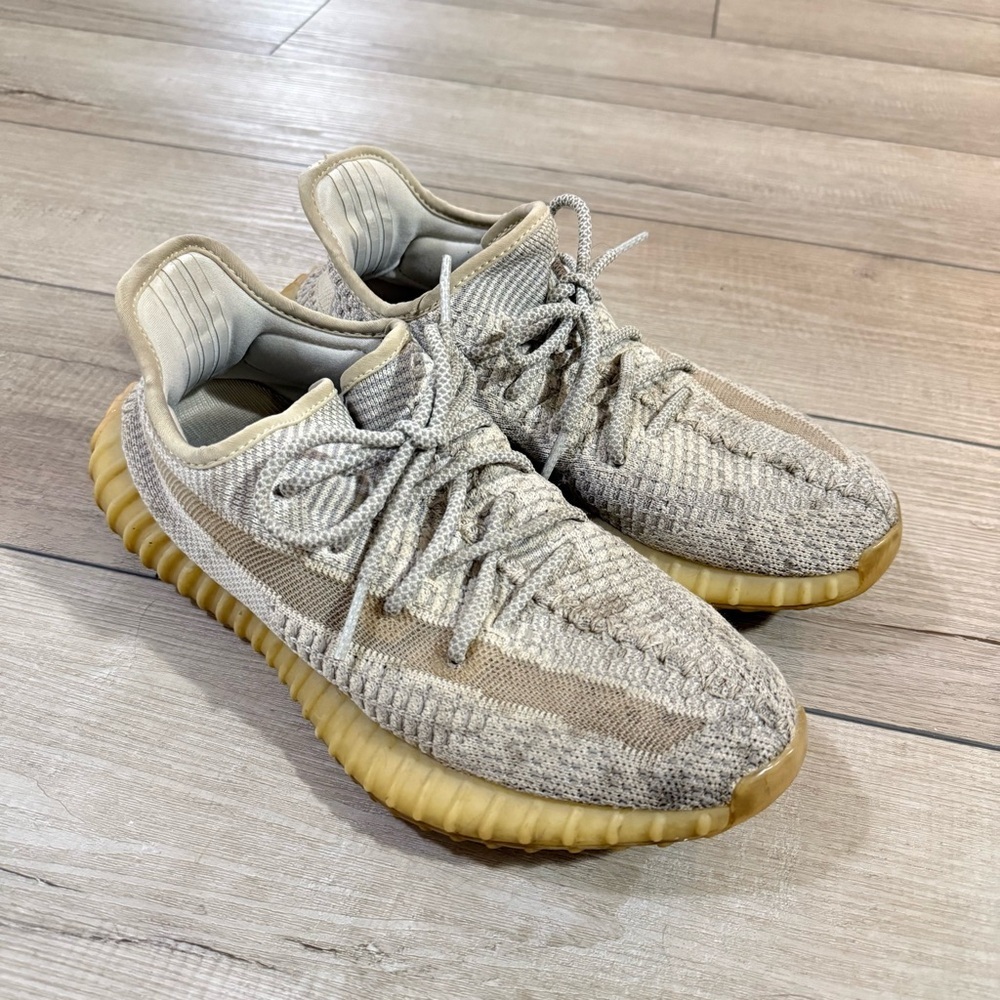 Yeezy Adidas boost 350 Reflective Men size 8.5 Used Sold as it Well Worn